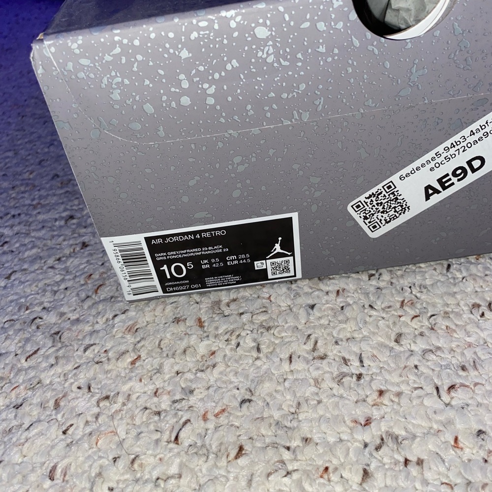 Jordan 4 Retro Infrared - Picture 12 of 12